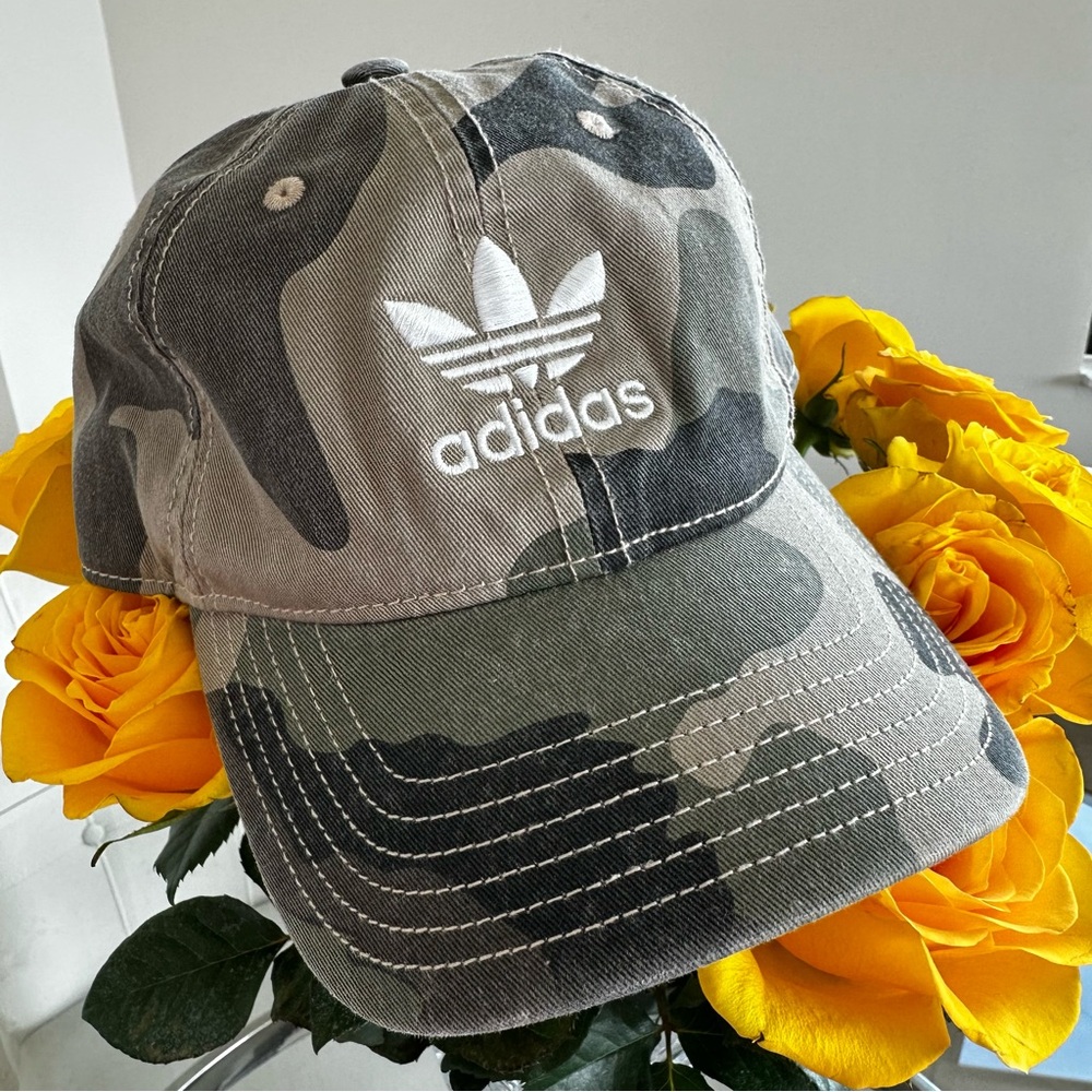 Adidas Originals Relaxed Adjustable Camouflage Hat